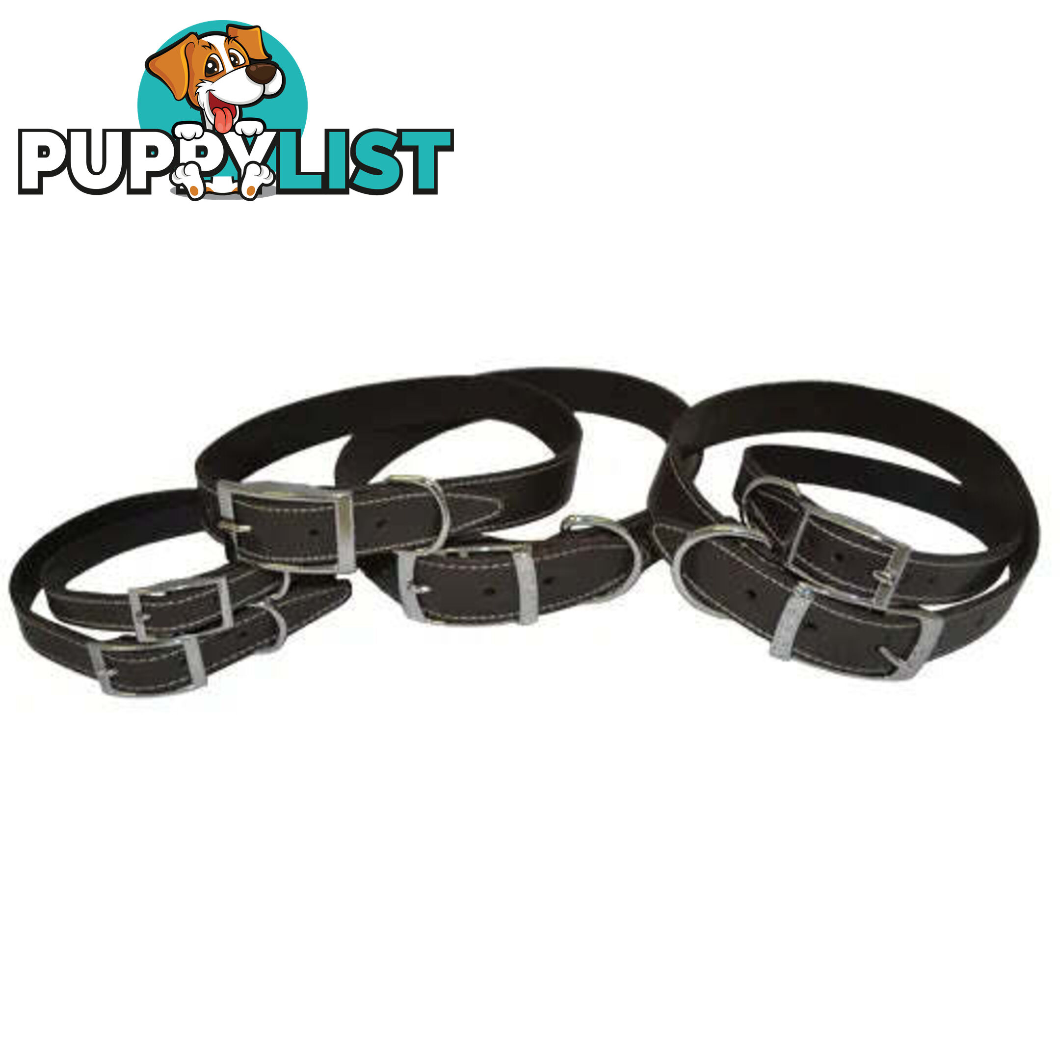 LEATHER COLLARS - BAINBRIDGE - BB-A7019-BRN