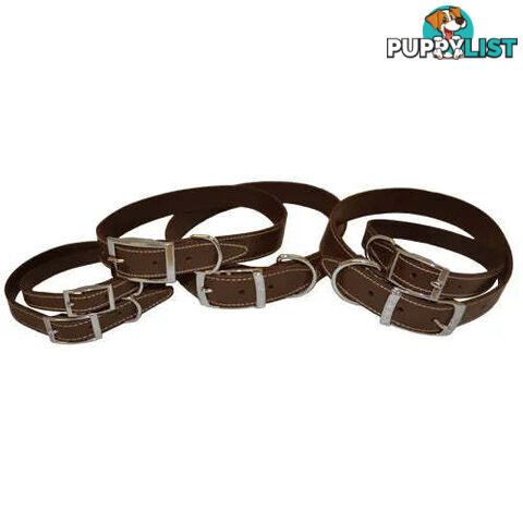 LEATHER COLLARS - BAINBRIDGE - BB-A7019-BRN