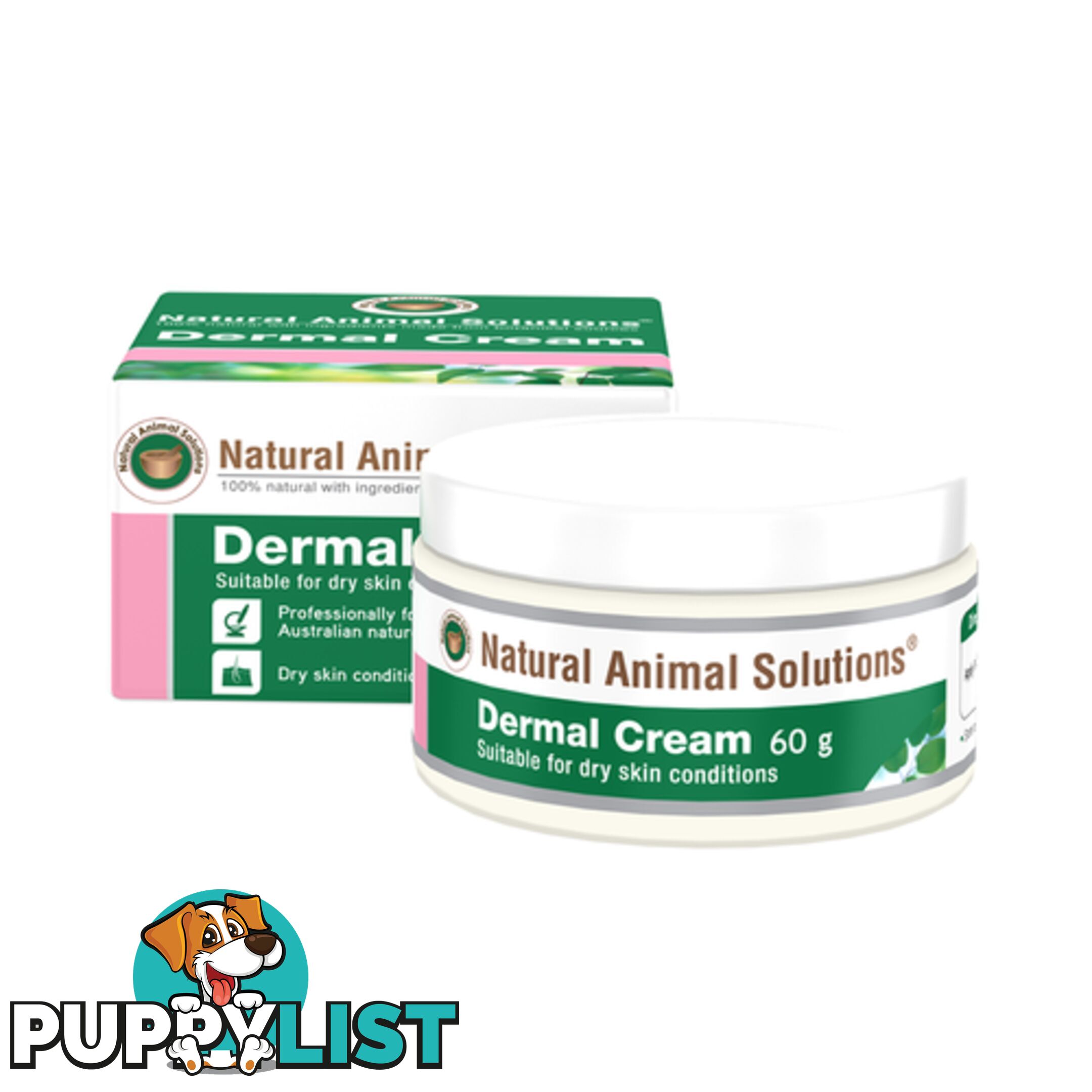 Natural Animal Solutions Dermal Cream 60G - WPS-DHN3085