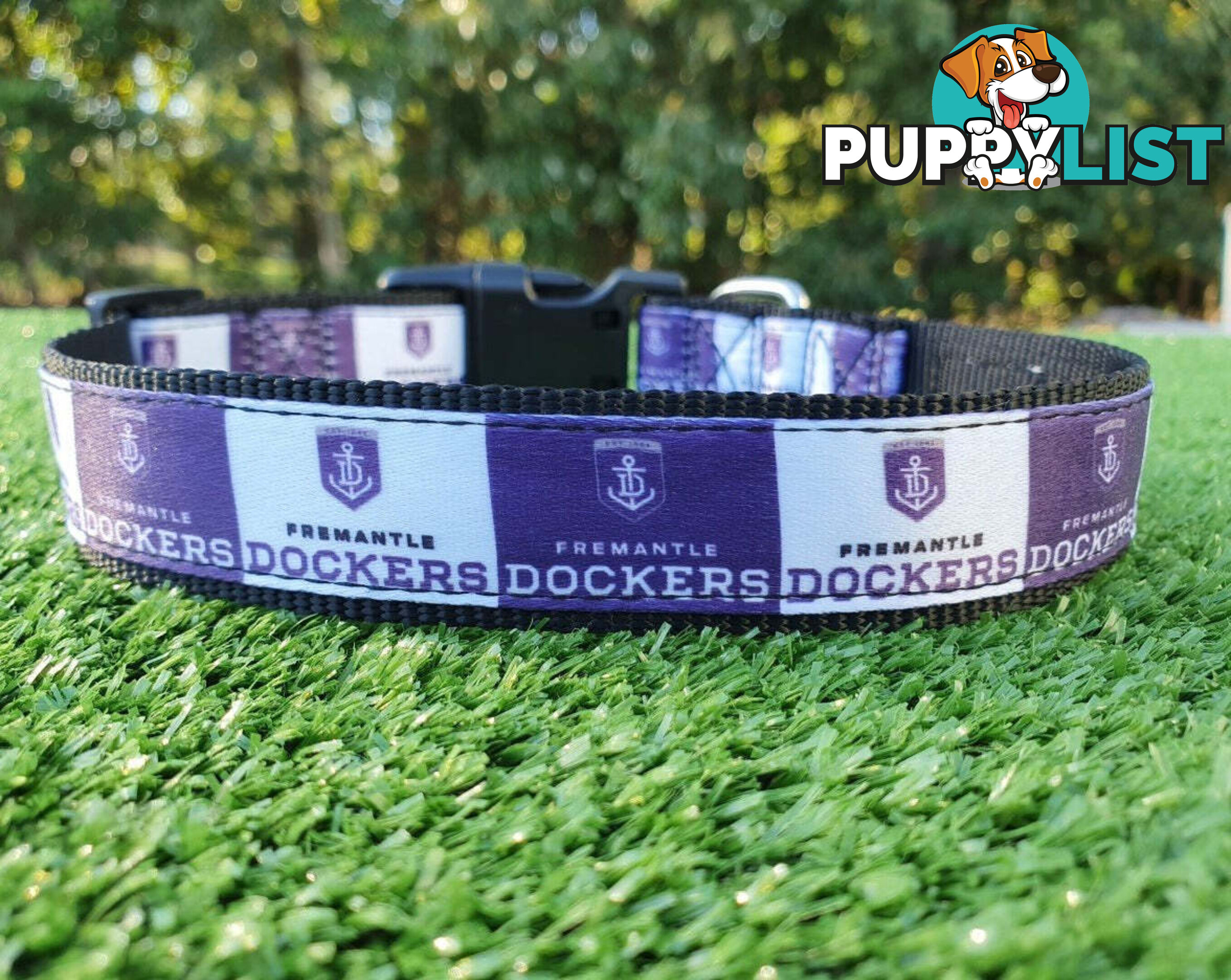 AFL Dog Collars, Footy - Aussie Rules - Moondidley Pets - MDPCOLAFLSFD