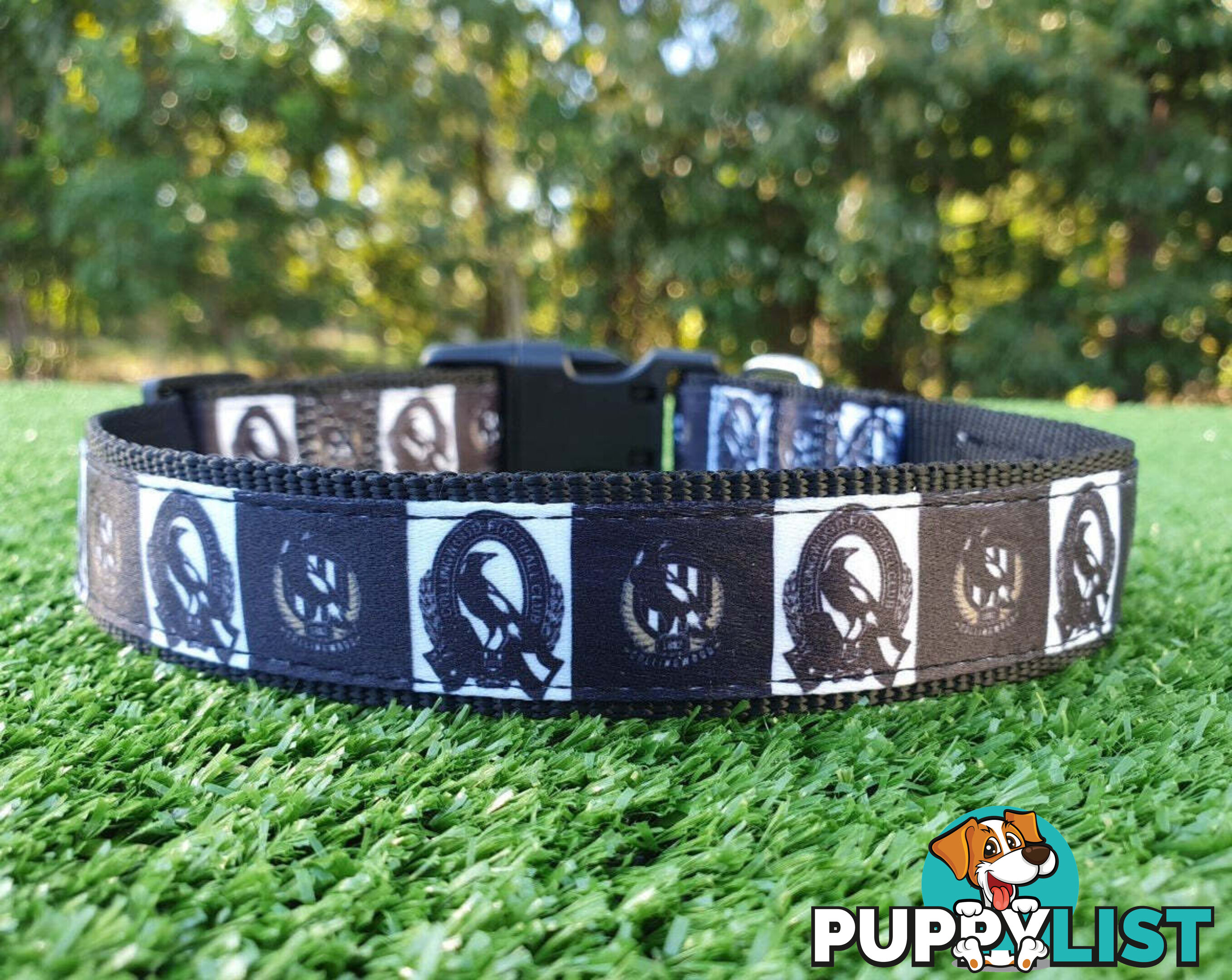 AFL Dog Collars, Footy - Aussie Rules - Moondidley Pets - MDPCOLAFLSFD