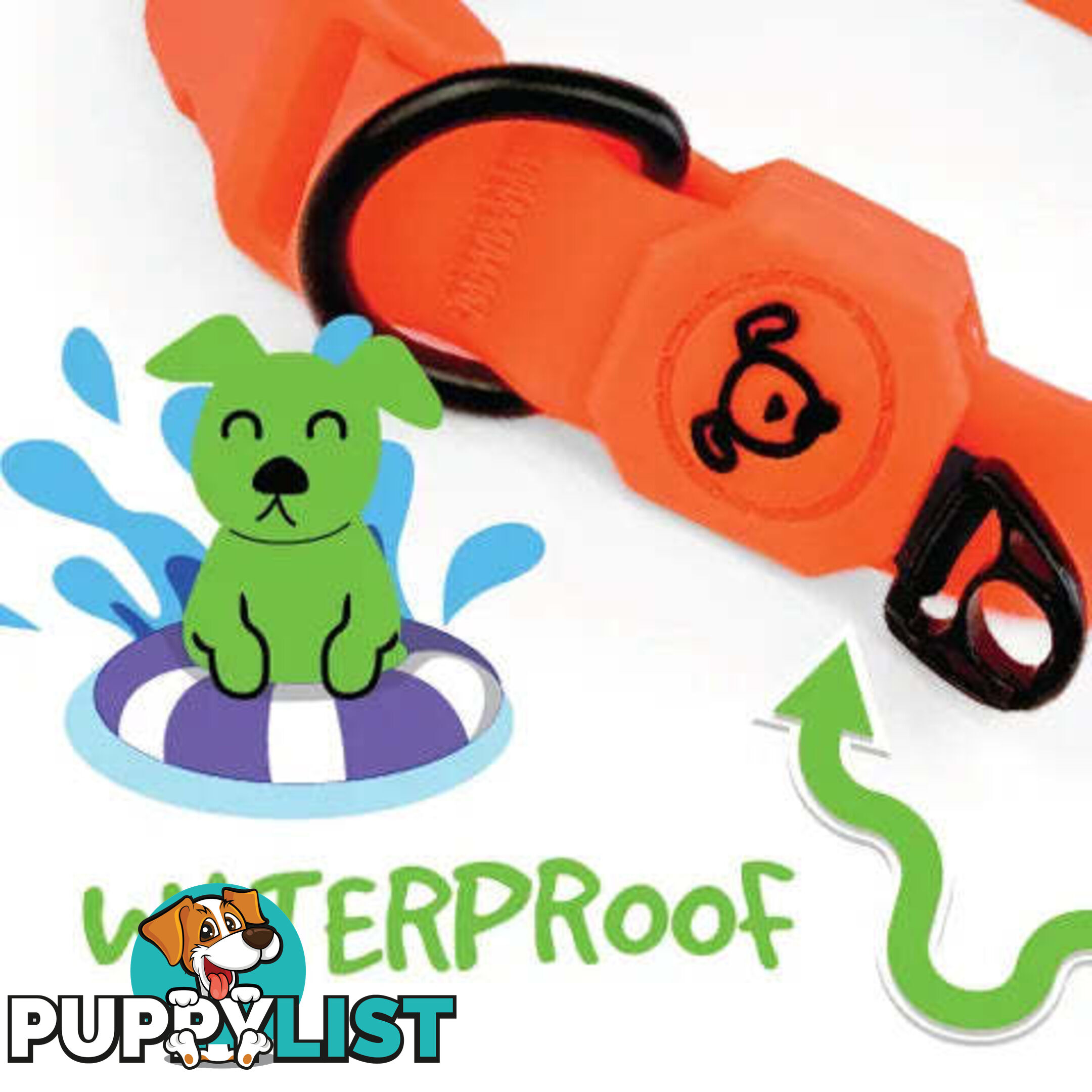 WATERPROOF DOG COLLARS - BAINBRIDGE - BB-A7275-LAV