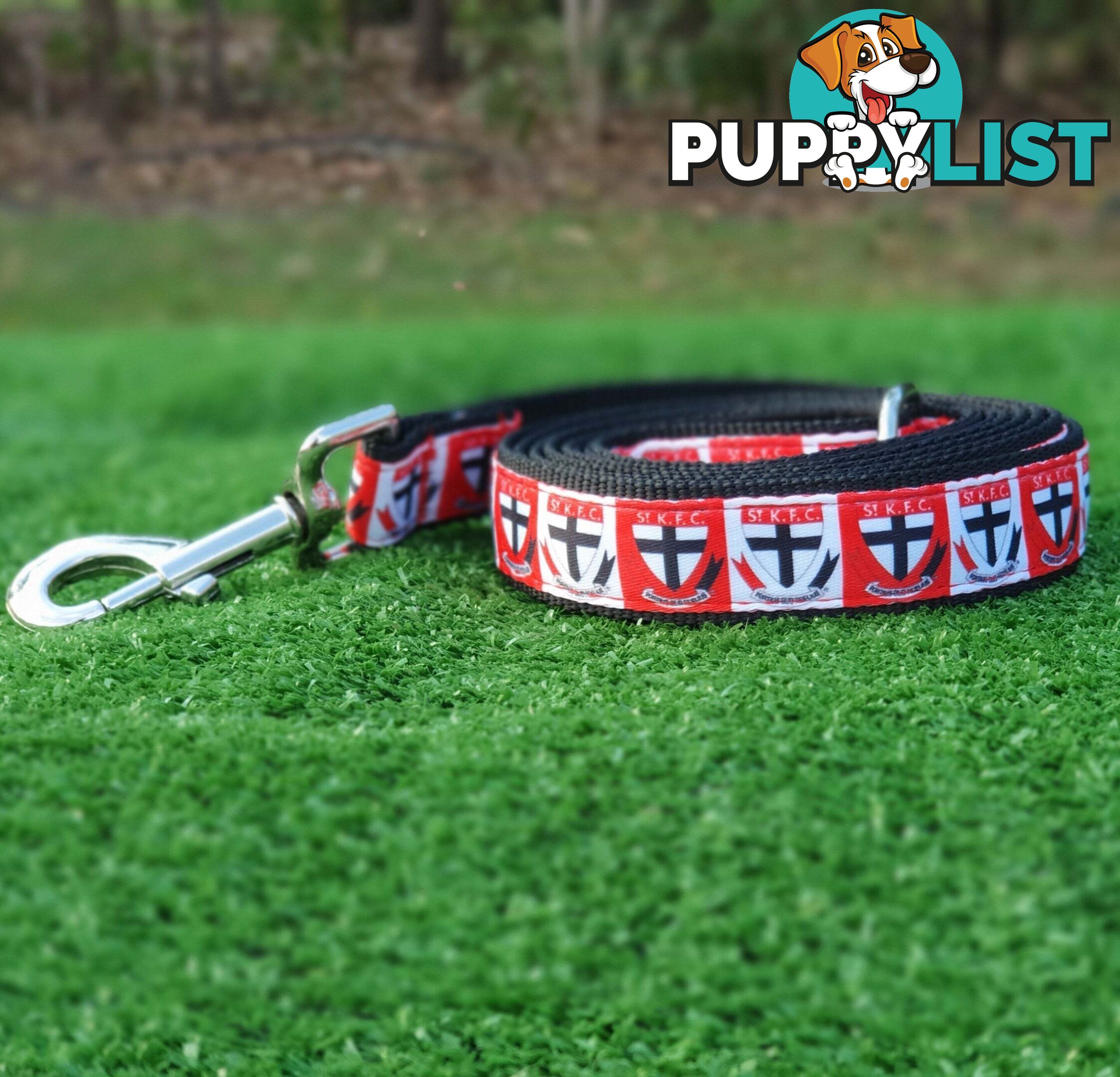 AFL Dog Leads, Footy - Aussie Rules - Moondidley Pets - MDPLDAFLWEBU