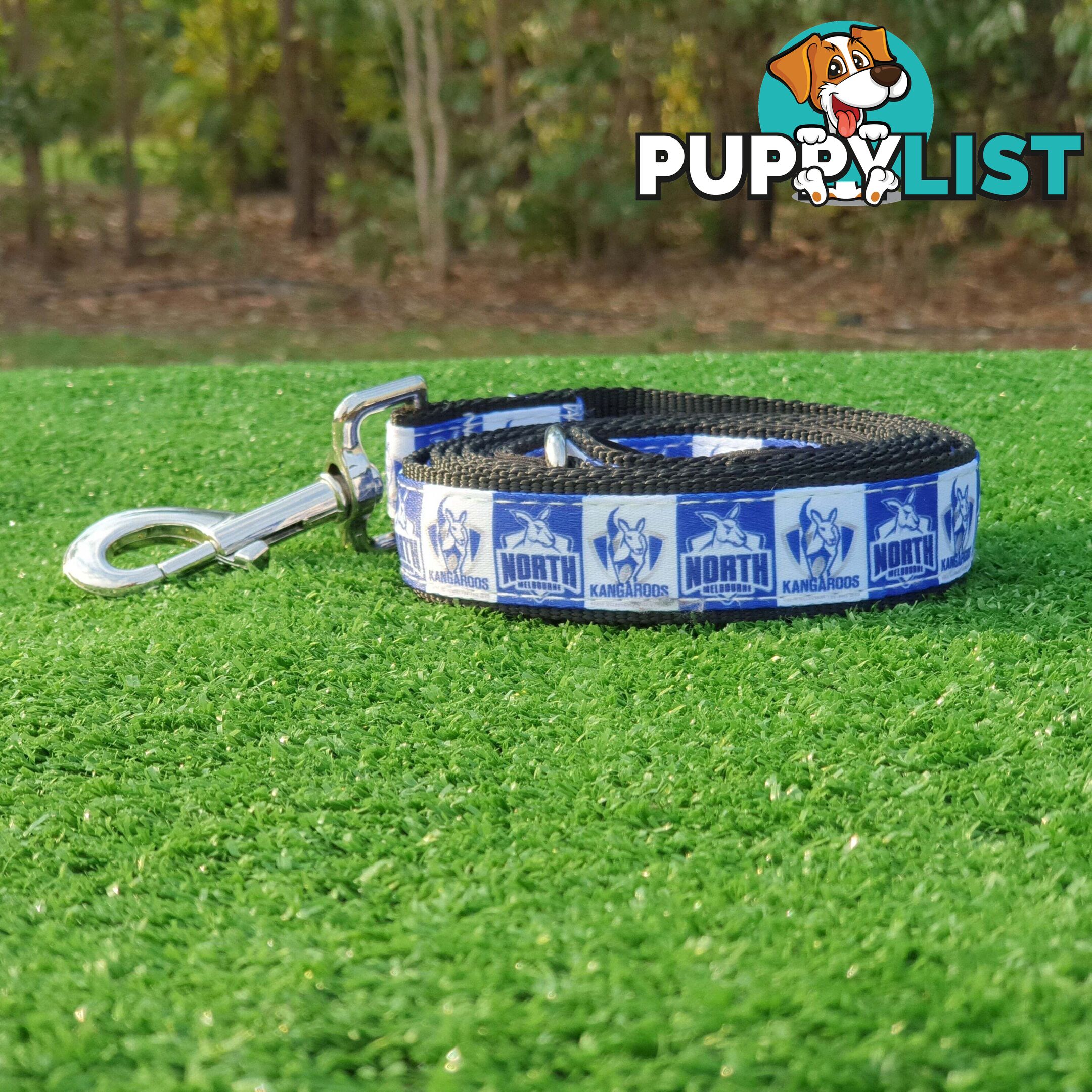 AFL Dog Leads, Footy - Aussie Rules - Moondidley Pets - MDPLDAFLWEBU