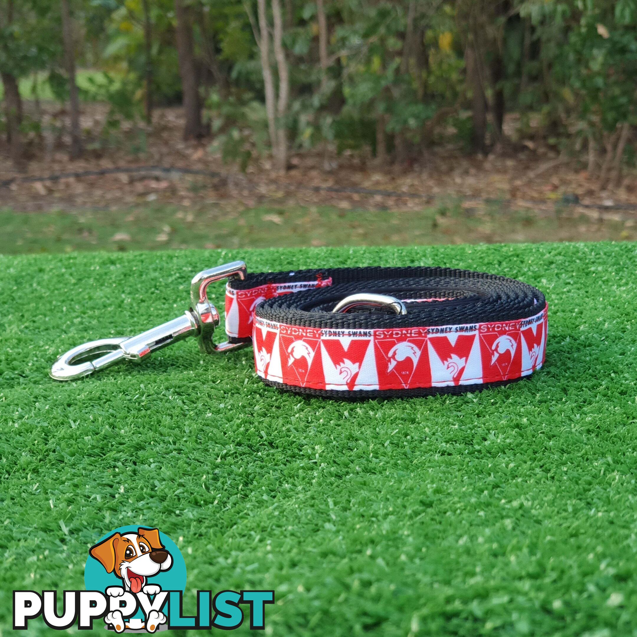 AFL Dog Leads, Footy - Aussie Rules - Moondidley Pets - MDPLDAFLWEBU