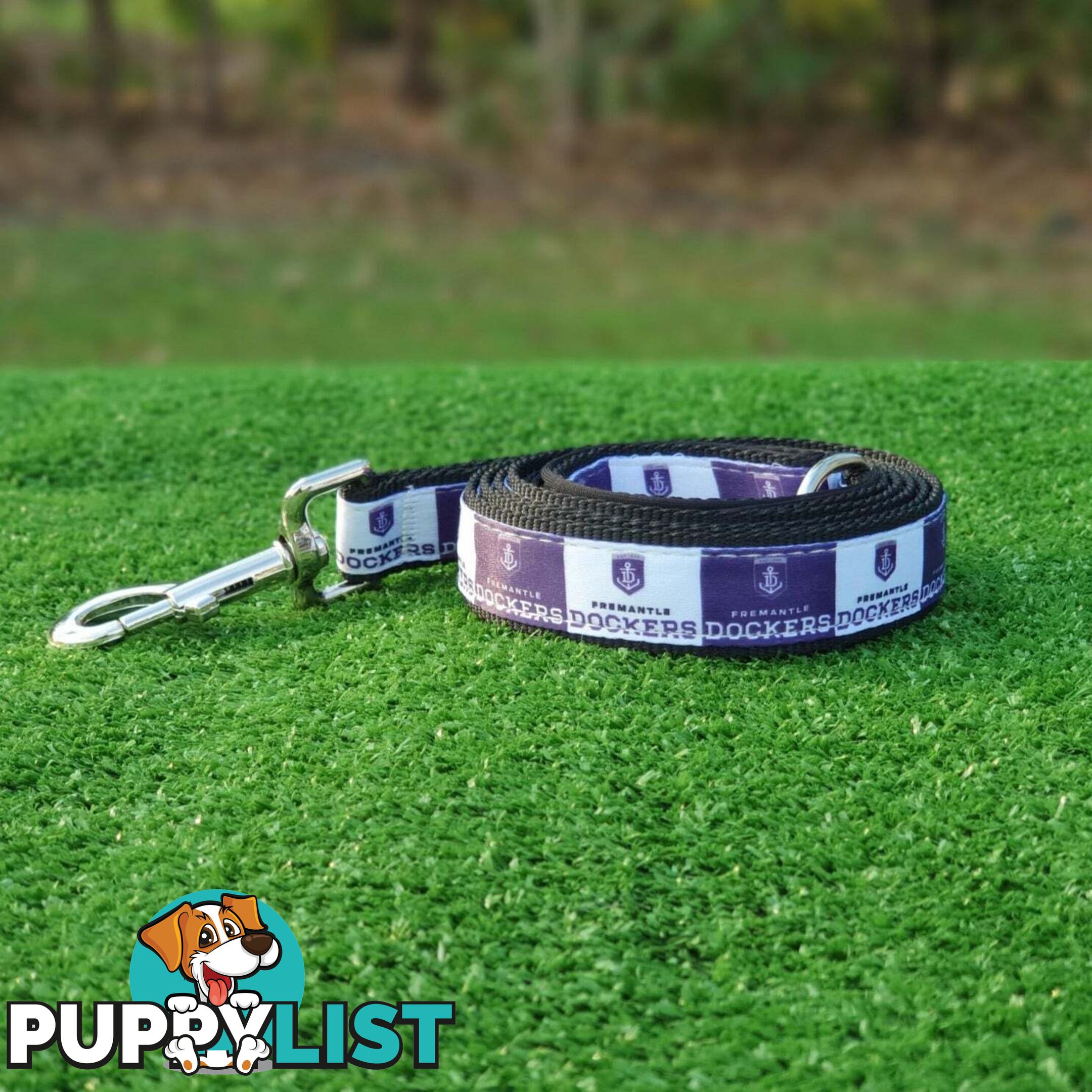 AFL Dog Leads, Footy - Aussie Rules - Moondidley Pets - MDPLDAFLWEBU