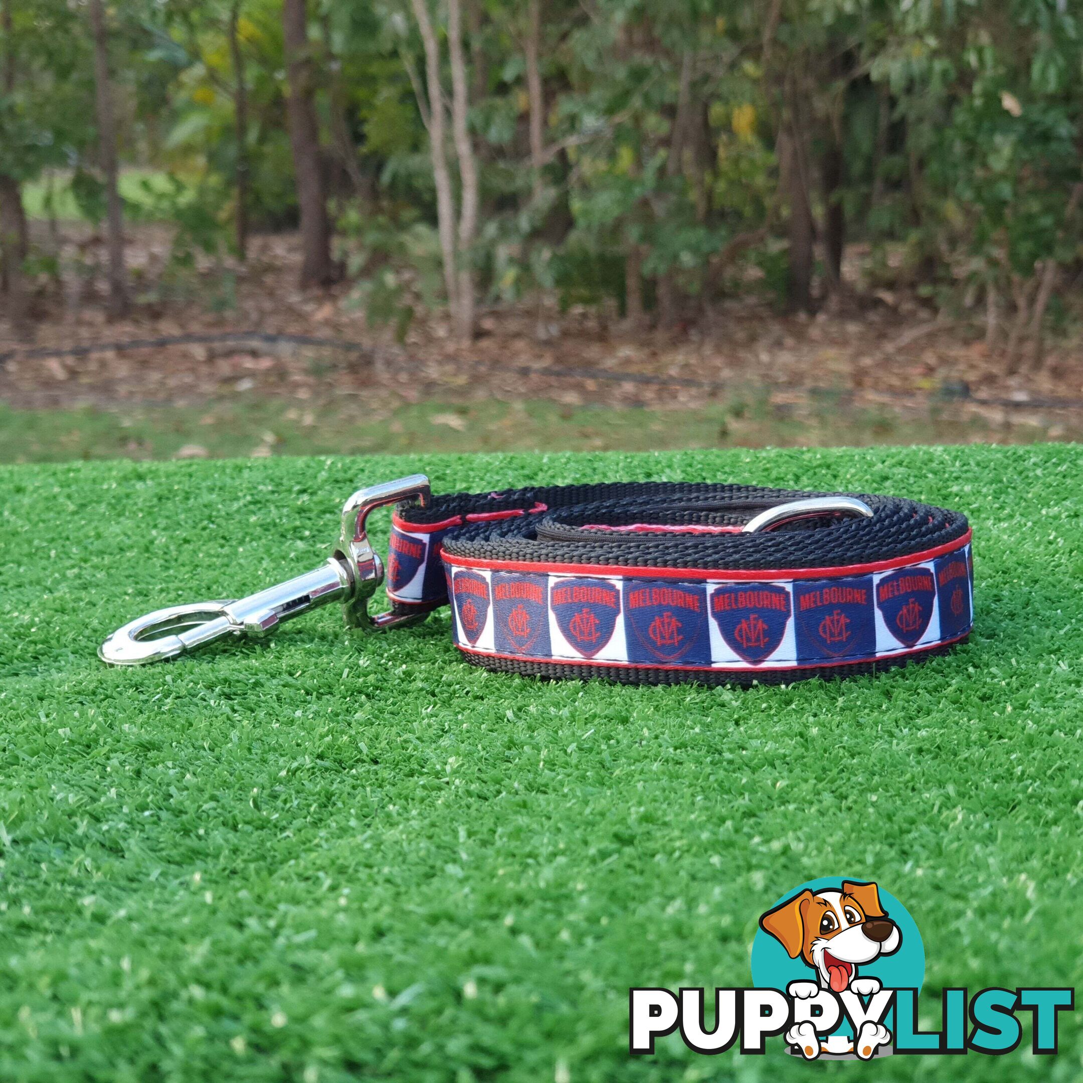 AFL Dog Leads, Footy - Aussie Rules - Moondidley Pets - MDPLDAFLWEBU