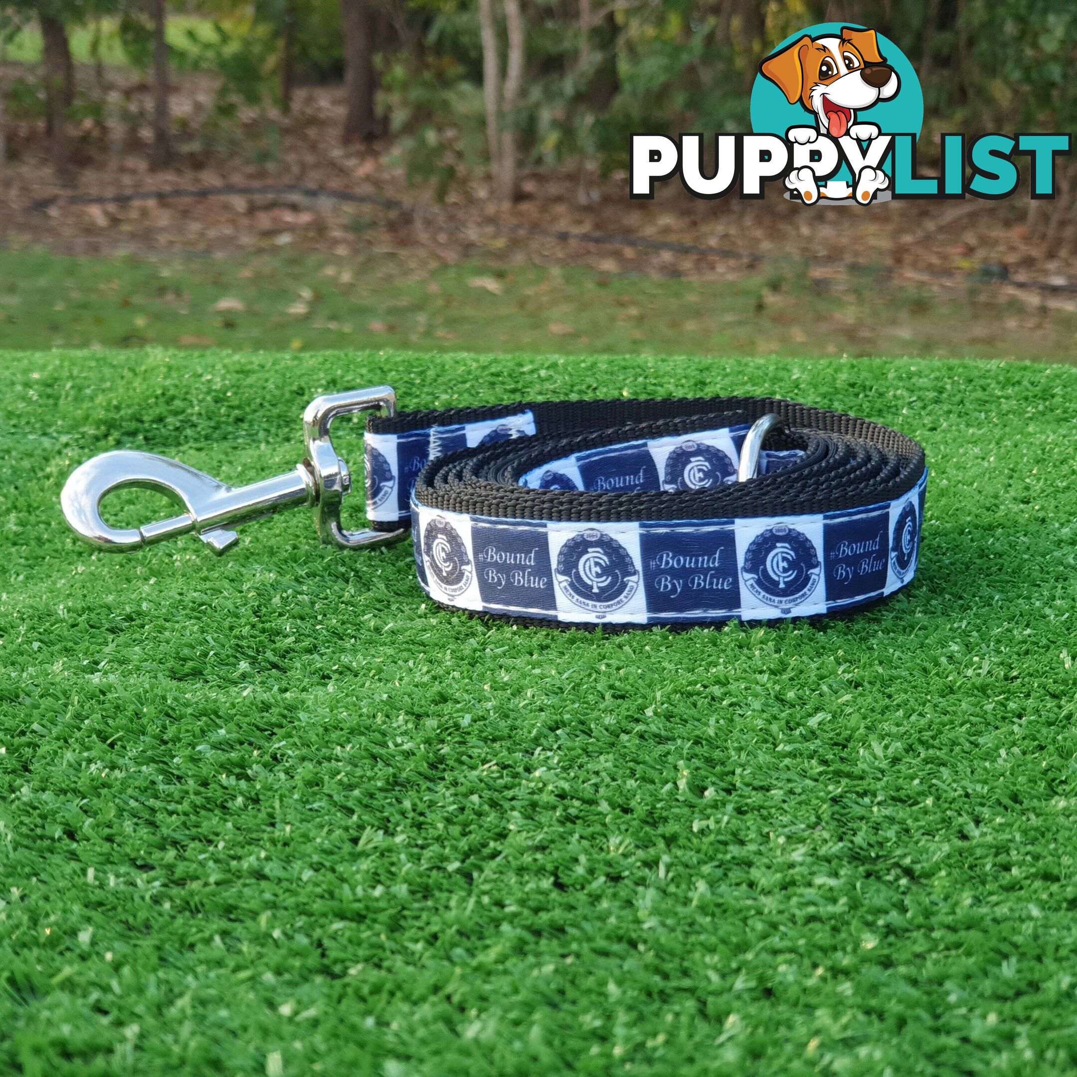 AFL Dog Leads, Footy - Aussie Rules - Moondidley Pets - MDPLDAFLWEBU