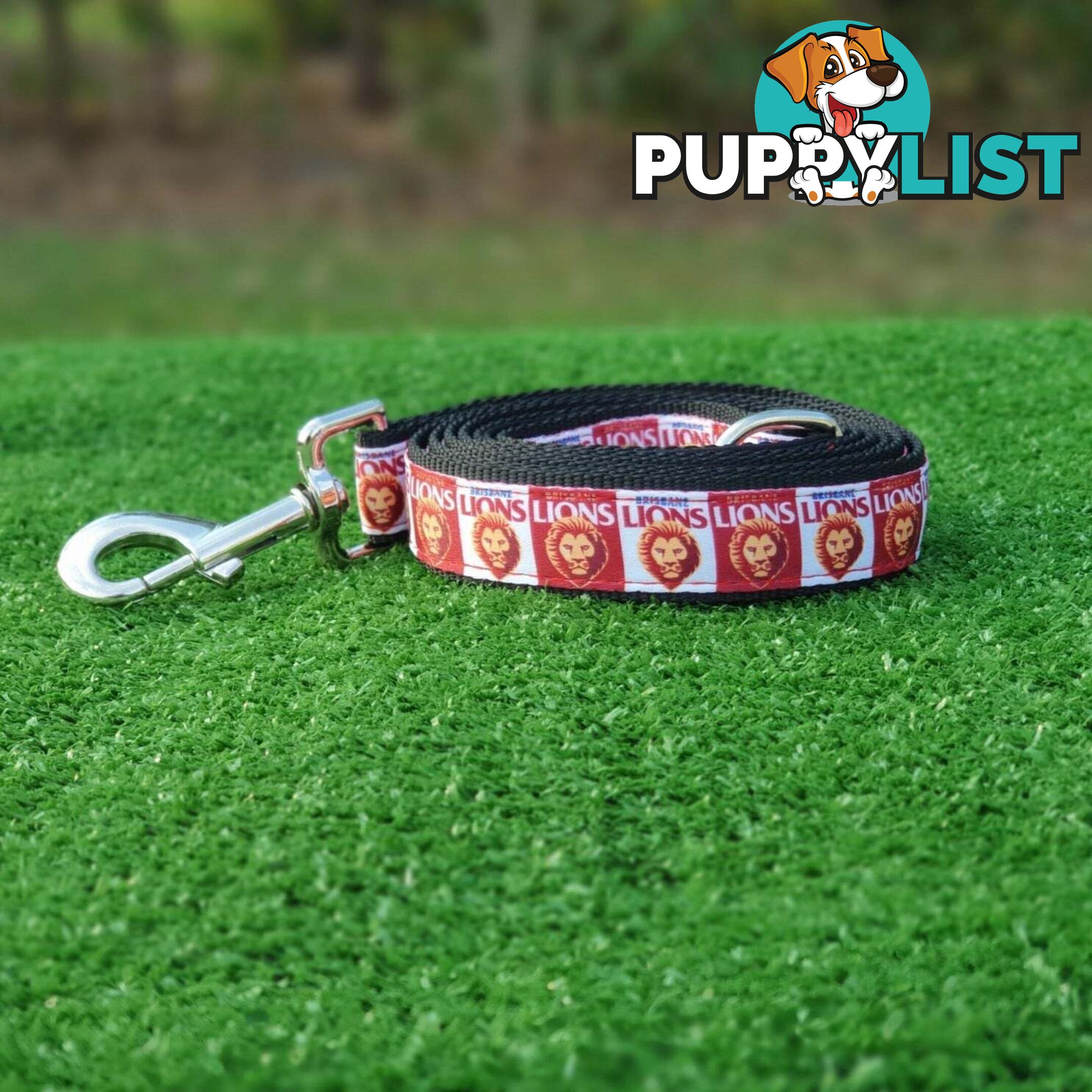 AFL Dog Leads, Footy - Aussie Rules - Moondidley Pets - MDPLDAFLWEBU