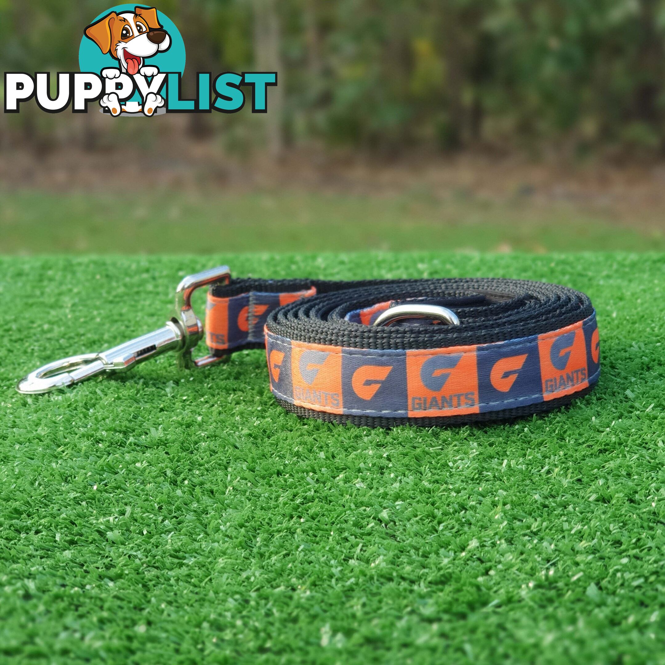 AFL Dog Leads, Footy - Aussie Rules - Moondidley Pets - MDPLDAFLWEBU