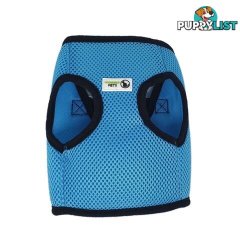 Doggie ID Vest Soft Air Mesh Personlised Embroidered - MDPIDVESXSPUR