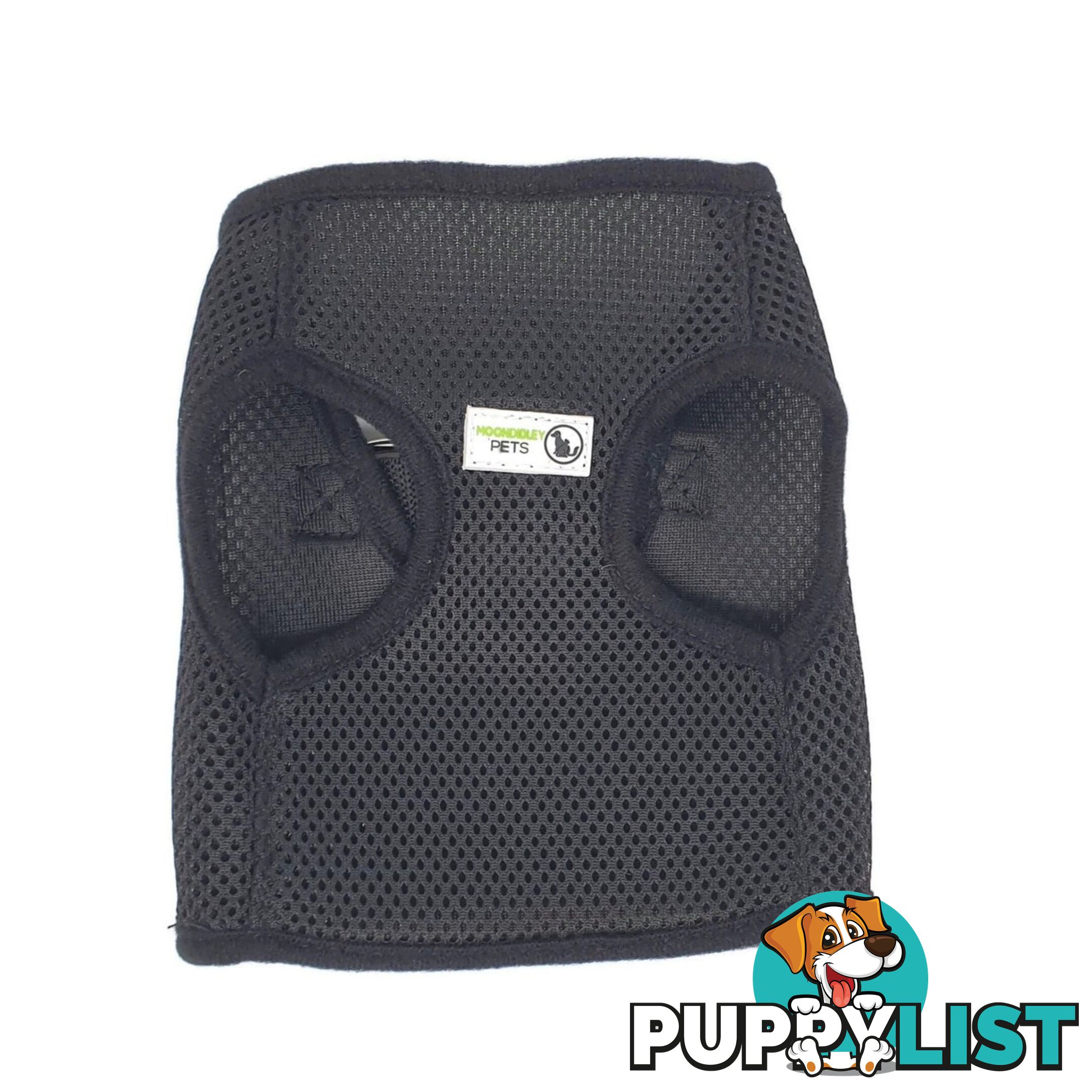 Doggie ID Vest Soft Air Mesh Personlised Embroidered - MDPIDVESXSPUR