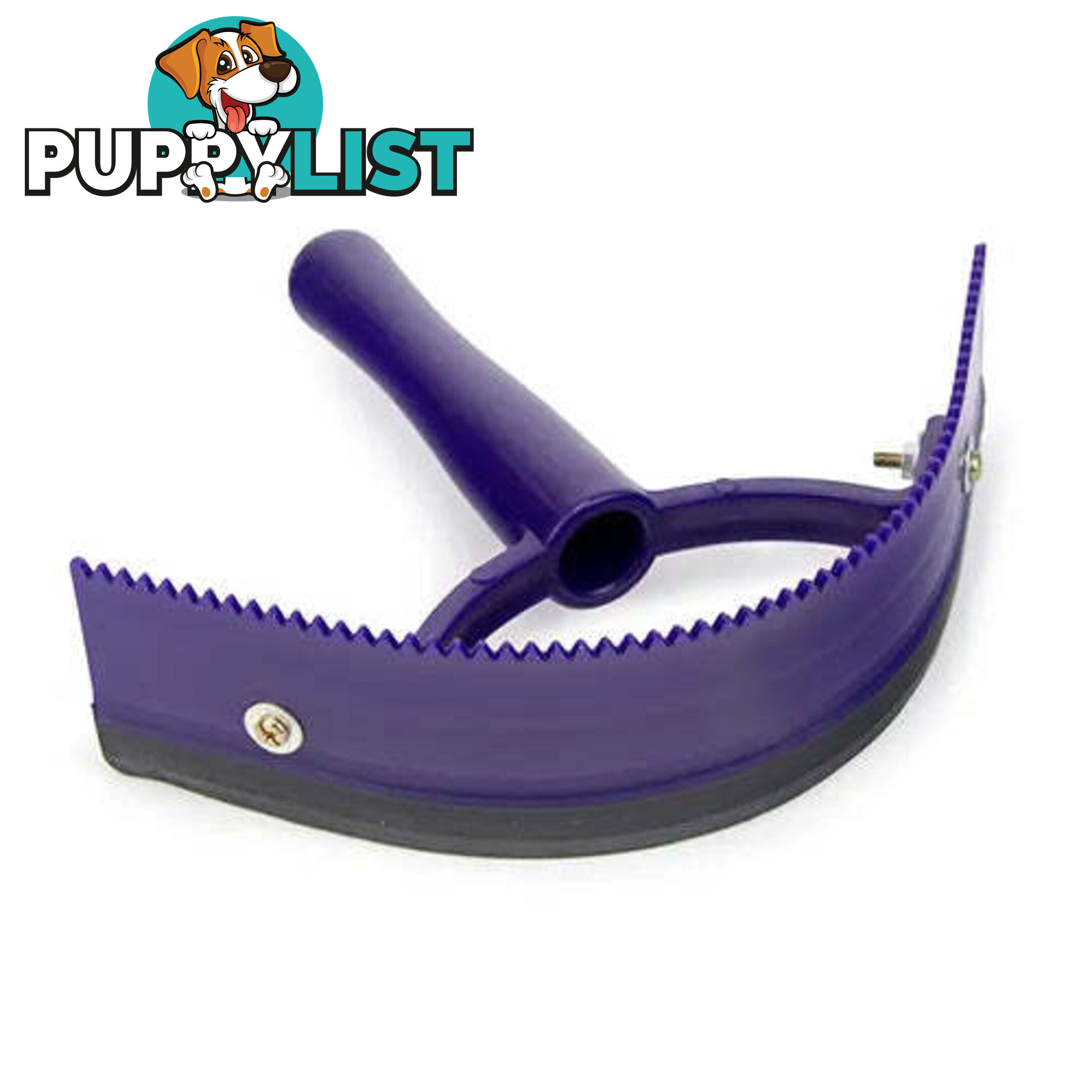 2 IN 1 SWEAT SCRAPER / CURRY COMB - BAINBRIDGE - BB-A4119-GRGY