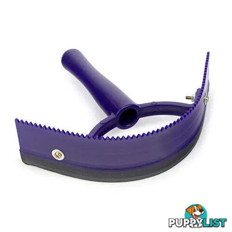 2 IN 1 SWEAT SCRAPER / CURRY COMB - BAINBRIDGE - BB-A4119-GRGY