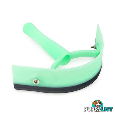 2 IN 1 SWEAT SCRAPER / CURRY COMB - BAINBRIDGE - BB-A4119-GRGY