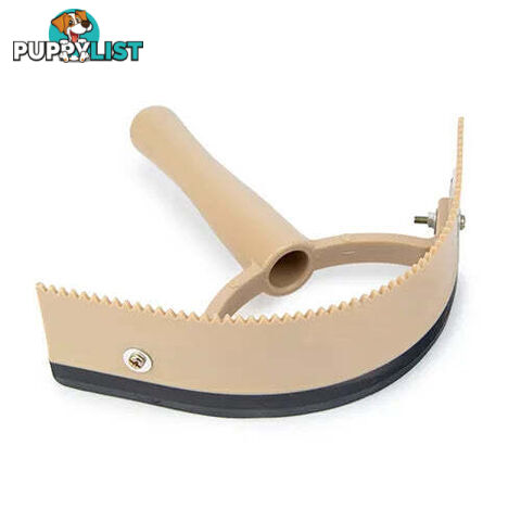 2 IN 1 SWEAT SCRAPER / CURRY COMB - BAINBRIDGE - BB-A4119-GRGY