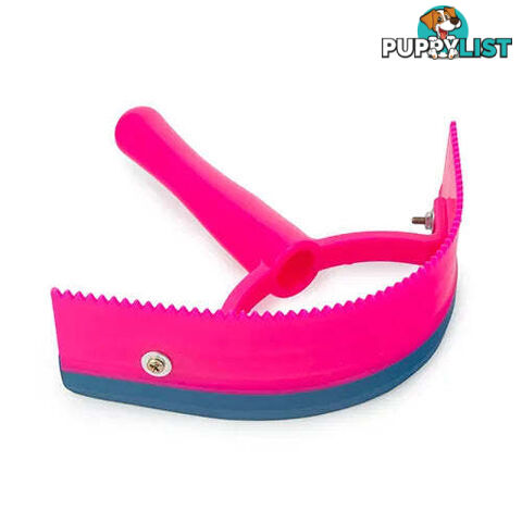 2 IN 1 SWEAT SCRAPER / CURRY COMB - BAINBRIDGE - BB-A4119-GRGY