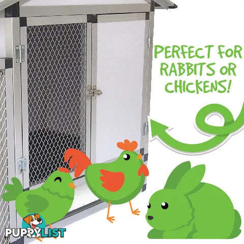 RABBIT HUTCH - ALUMINIUM - BAINBRIDGE - BB-A8331
