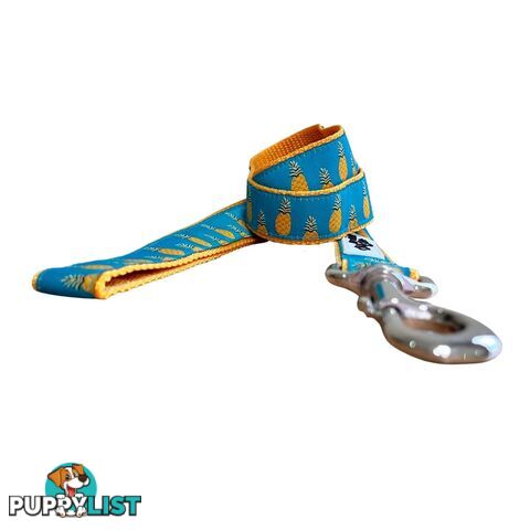 Pineapple Dog Lead - Hand Made by The Bark Side - TBSLDPINE251.2