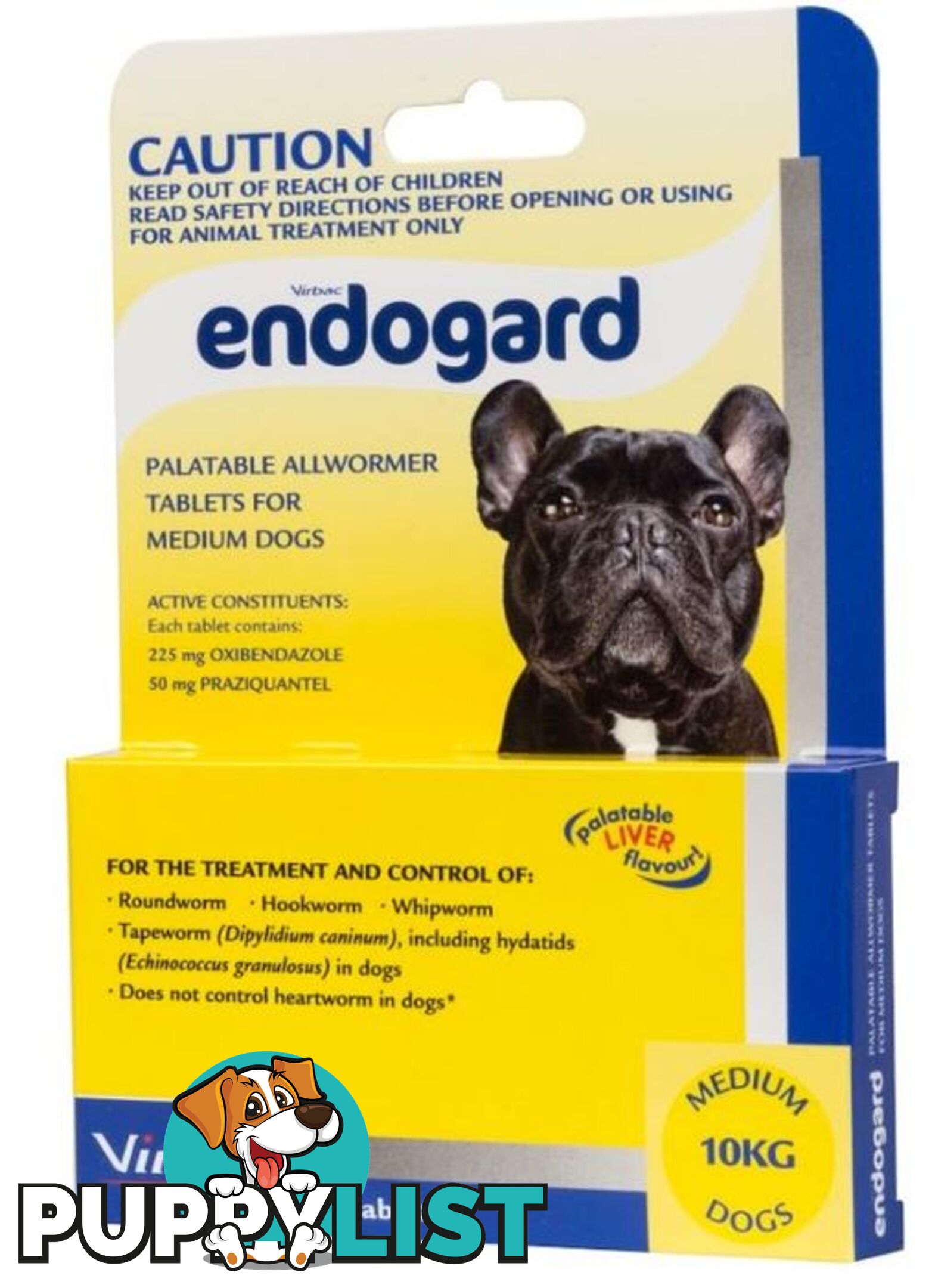 VIRBAC ENDOGARD WORMING - WPS-DHV2980