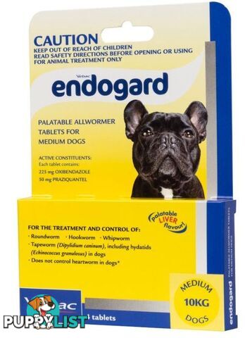 VIRBAC ENDOGARD WORMING - WPS-DHV2980