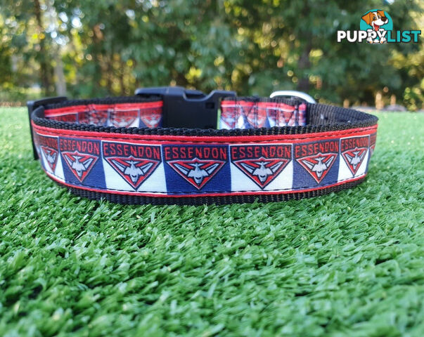 AFL Dog Collars, Footy - Aussie Rules - Moondidley Pets - MDPCOLAFLSGC