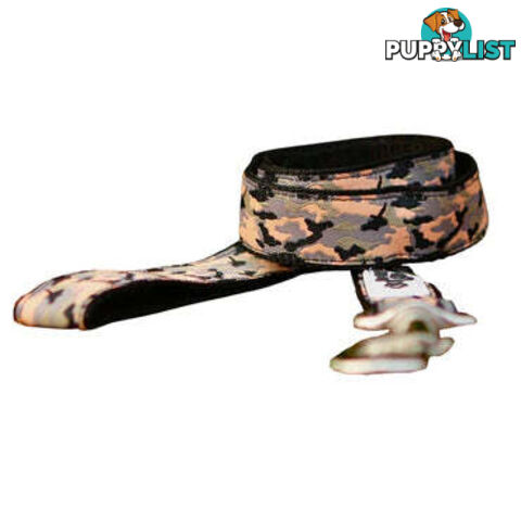 Camouflage Dog Lead / Dog Leash - Hand Made by The Bark Side - TBSLDCAMBLK251.2