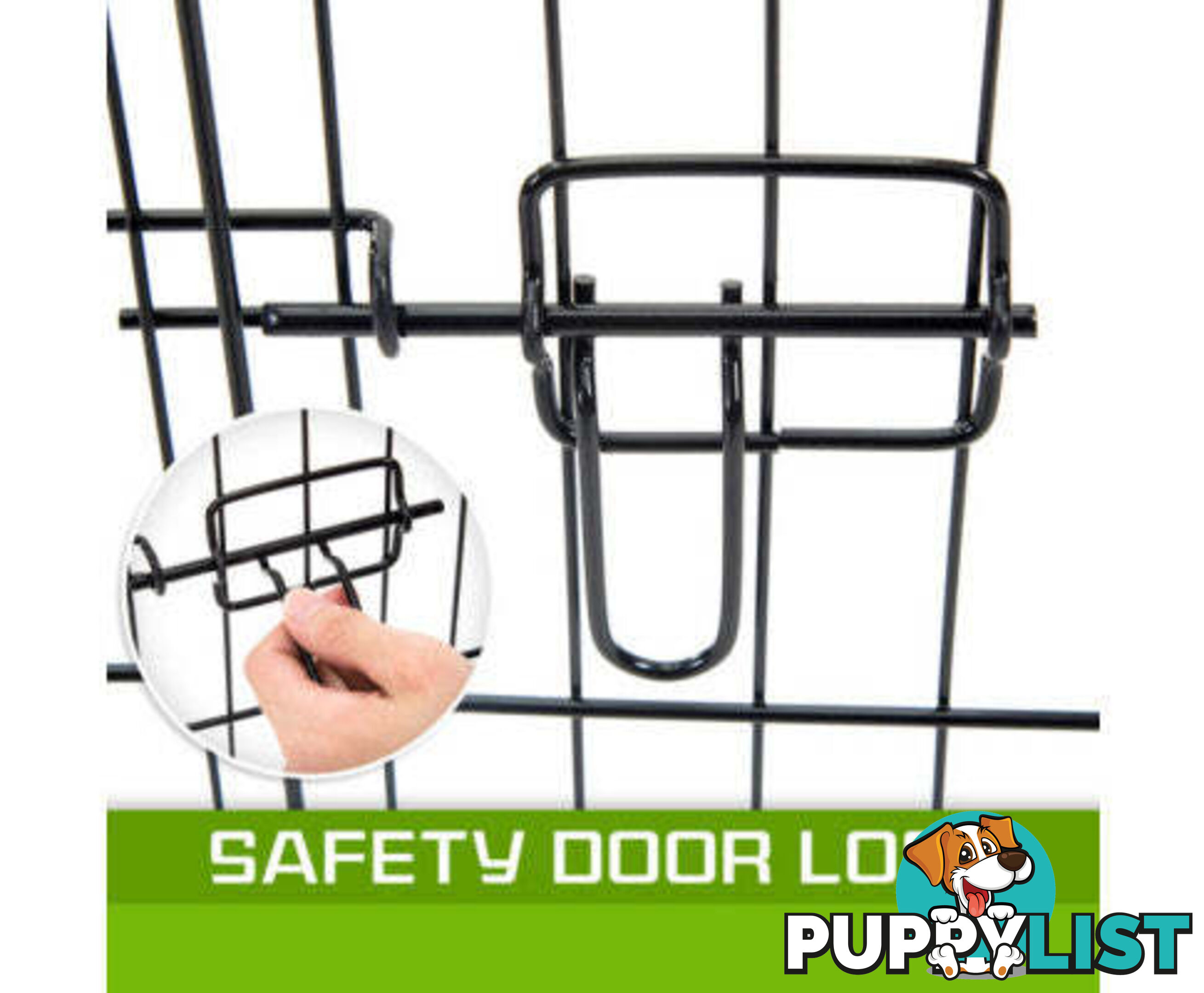 Paw Mate Pet Playpen 8 Panel Foldable Dog Exercise Enclosure Fence Cage - V274-PET-PP42