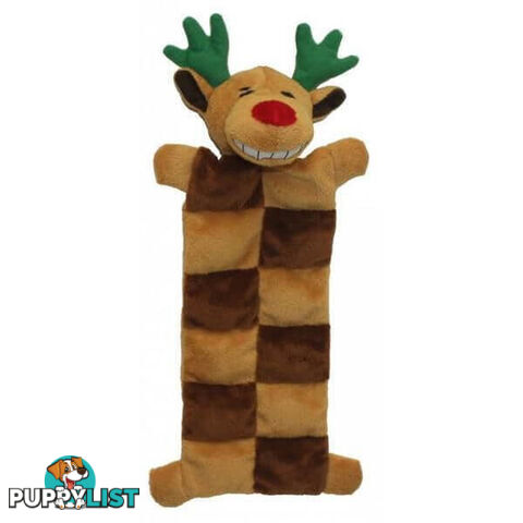 Christmas Loofa Dog Squeaker Mat - 33cm - PPP93-17904