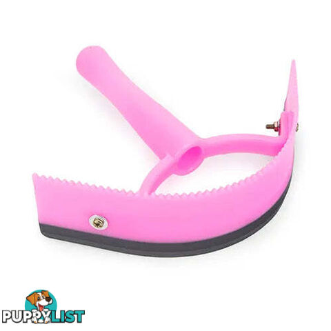 2 IN 1 SWEAT SCRAPER / CURRY COMB - BAINBRIDGE - BB-A4119-GRYP