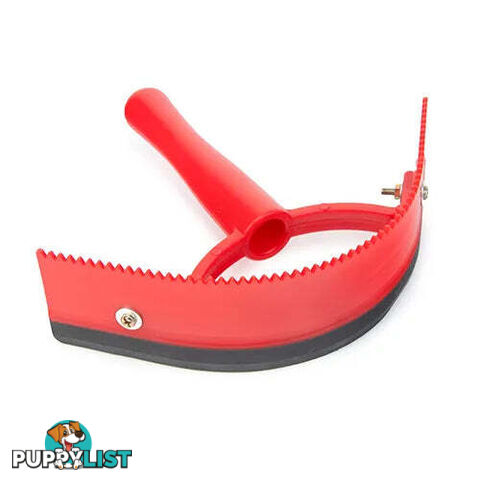 2 IN 1 SWEAT SCRAPER / CURRY COMB - BAINBRIDGE - BB-A4119-GRYP