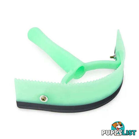2 IN 1 SWEAT SCRAPER / CURRY COMB - BAINBRIDGE - BB-A4119-GRYP