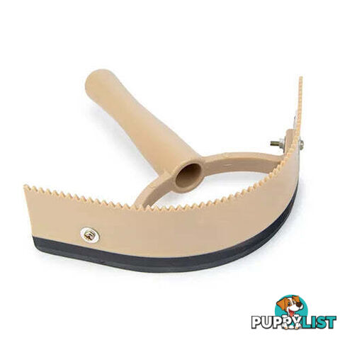 2 IN 1 SWEAT SCRAPER / CURRY COMB - BAINBRIDGE - BB-A4119-GRYP