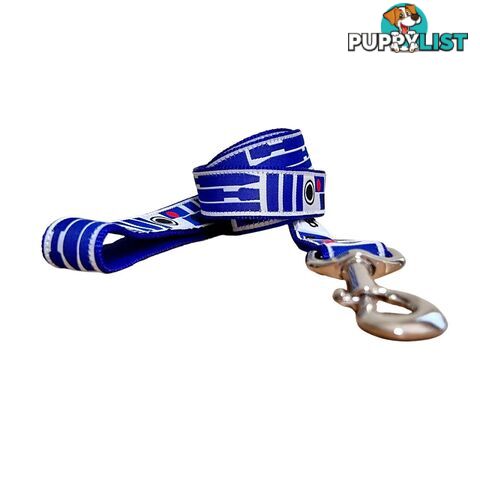 Droid Inspired Dog Lead / Dog Leash - Hand Made by The Bark Side - TBSLDDROORG201.8