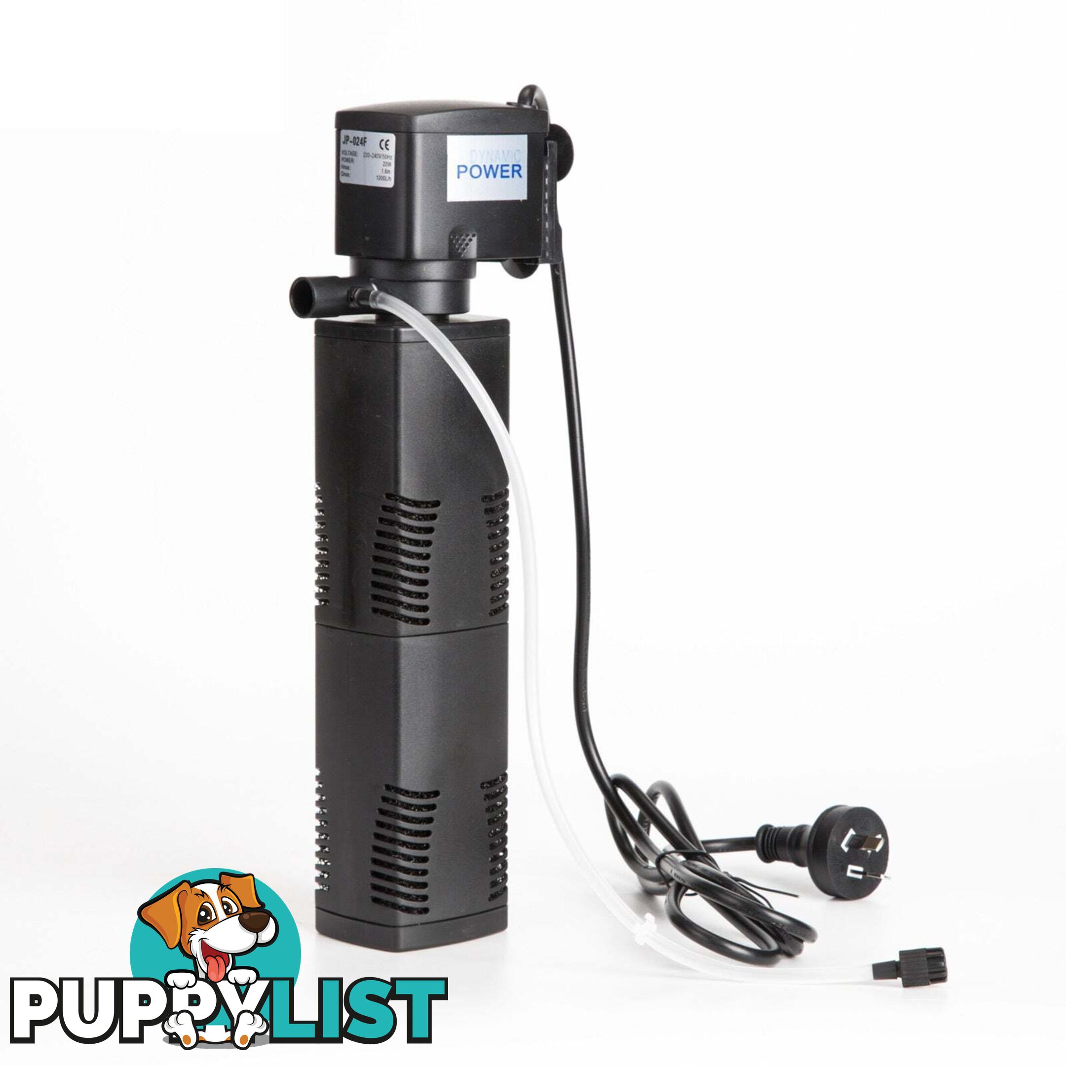 Aquarium Submersible Filter Pond Pump 1200L/H 22W 1.6m - V274-AQ-JP024F-22