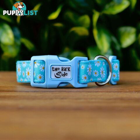 Daisy Dog Collar -  Hand Made by The Bark Side - TBSDAILPNK