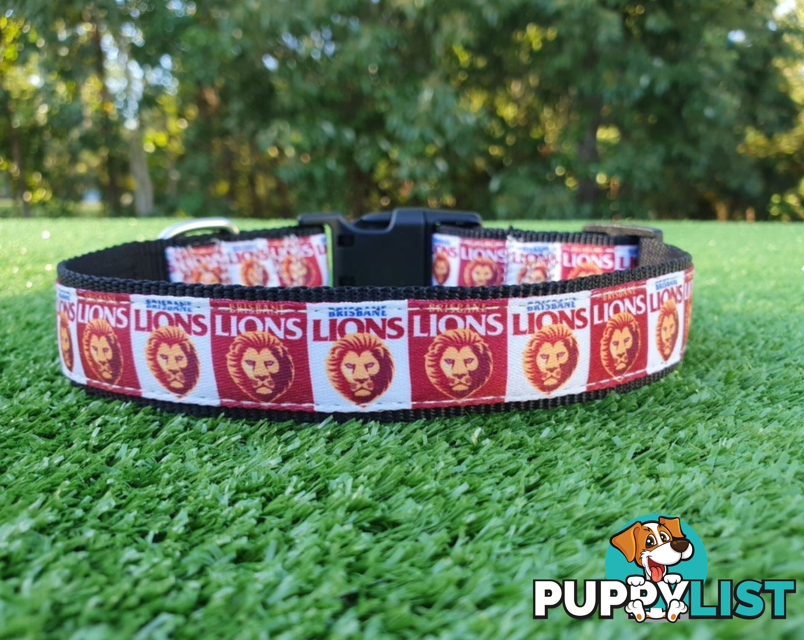 AFL Dog Collars, Footy - Aussie Rules - Moondidley Pets - MDPCOLAFLMFD
