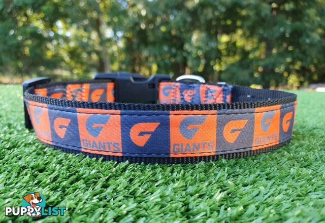 AFL Dog Collars, Footy - Aussie Rules - Moondidley Pets - MDPCOLAFLMFD
