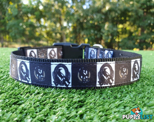 AFL Dog Collars, Footy - Aussie Rules - Moondidley Pets - MDPCOLAFLMFD