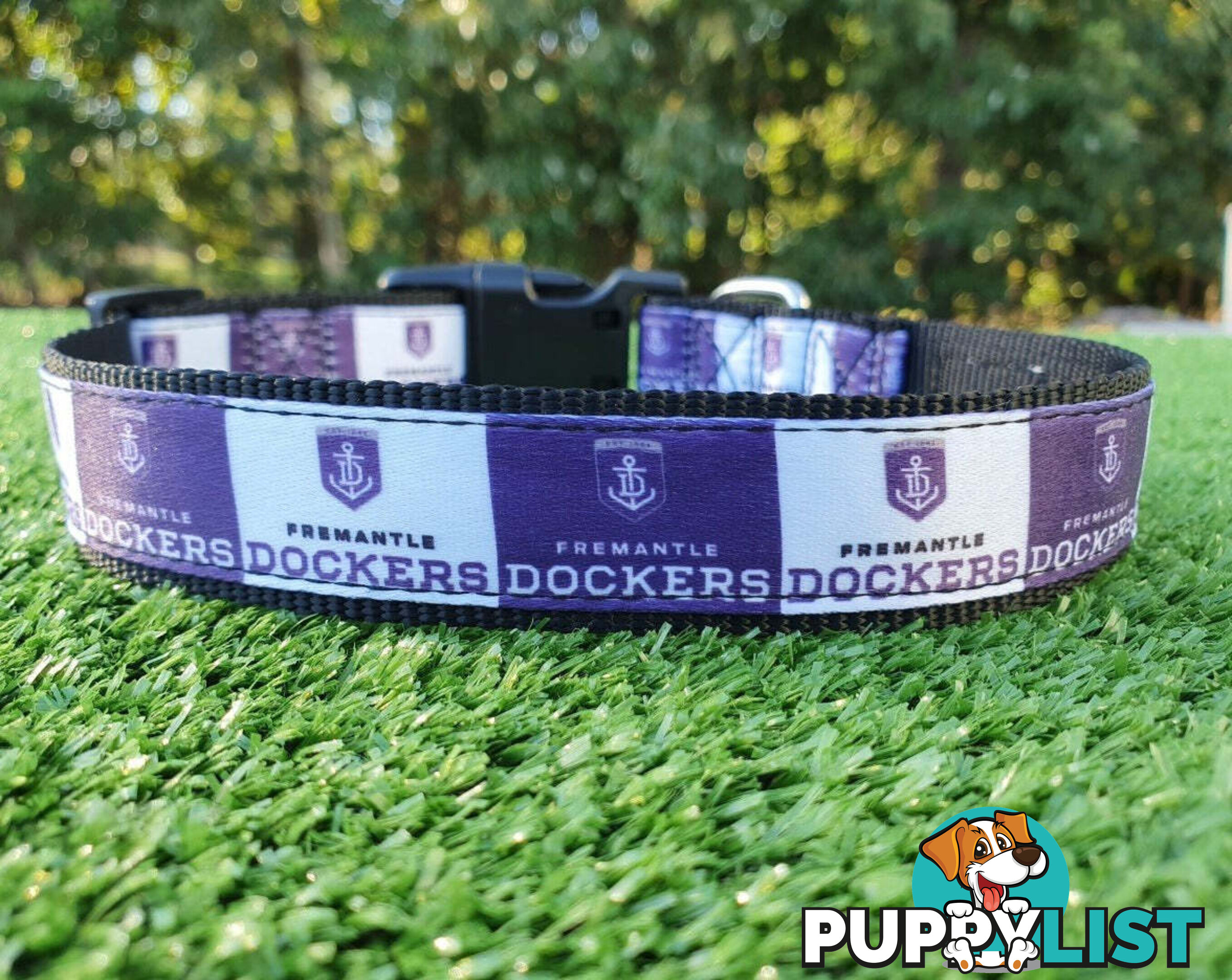 AFL Dog Collars, Footy - Aussie Rules - Moondidley Pets - MDPCOLAFLMFD