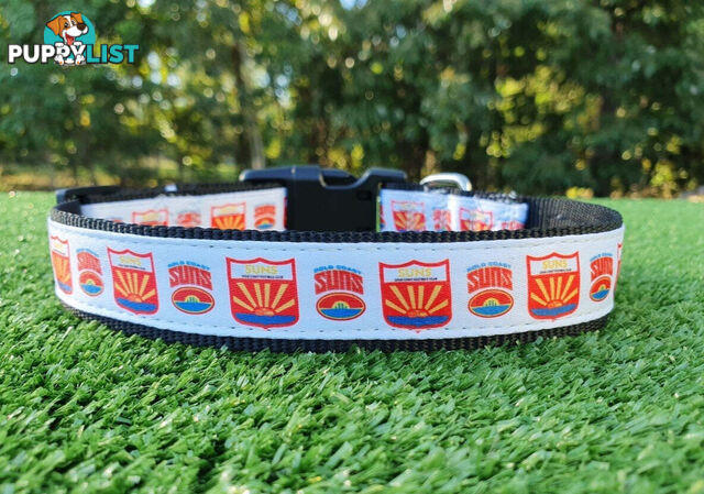 AFL Dog Collars, Footy - Aussie Rules - Moondidley Pets - MDPCOLAFLMFD
