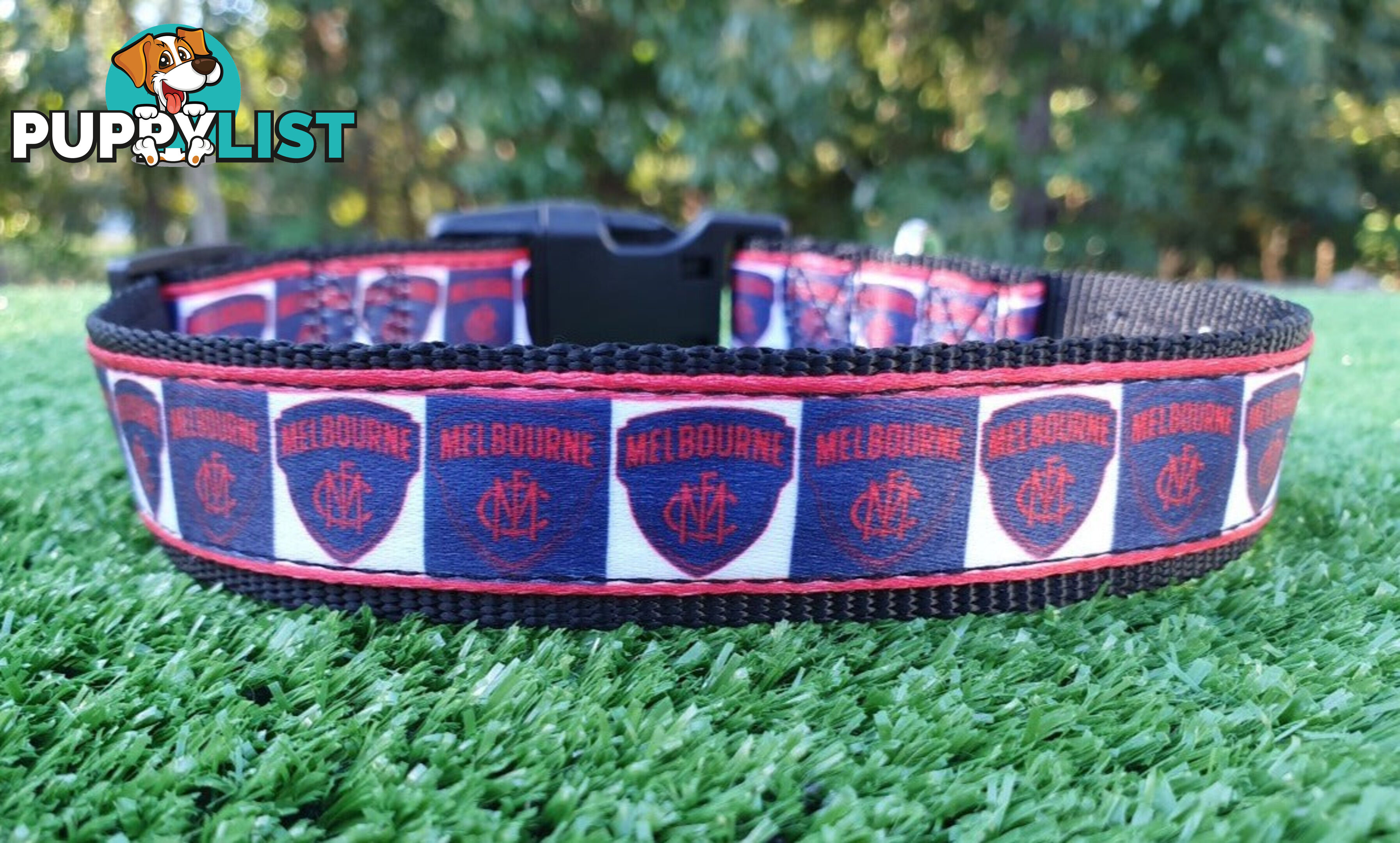 AFL Dog Collars, Footy - Aussie Rules - Moondidley Pets - MDPCOLAFLMFD
