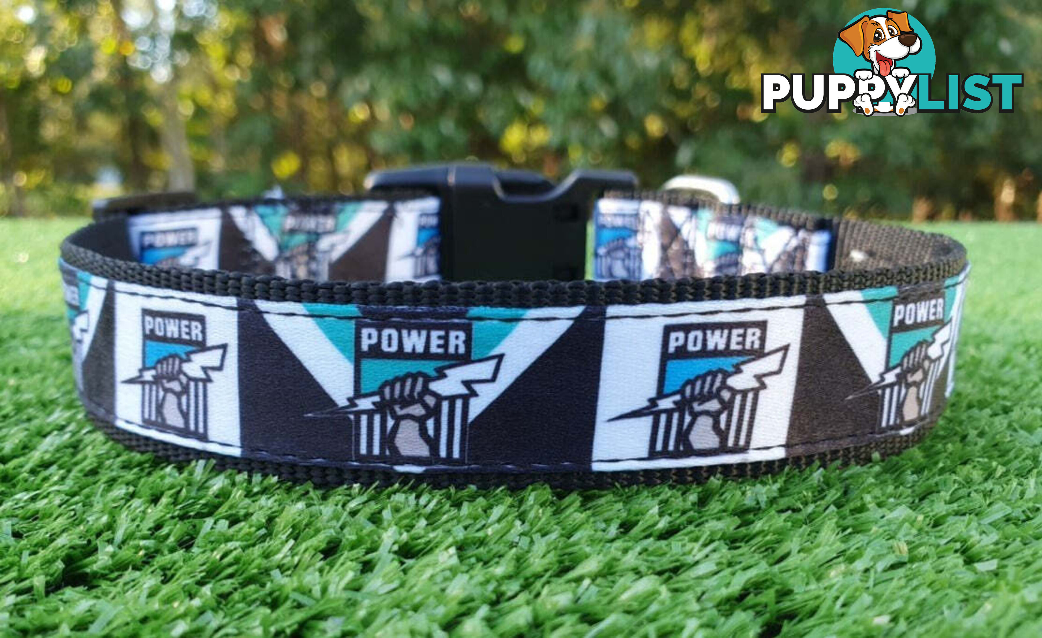 AFL Dog Collars, Footy - Aussie Rules - Moondidley Pets - MDPCOLAFLMFD