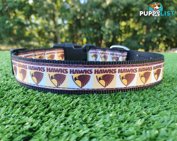 AFL Dog Collars, Footy - Aussie Rules - Moondidley Pets - MDPCOLAFLMFD