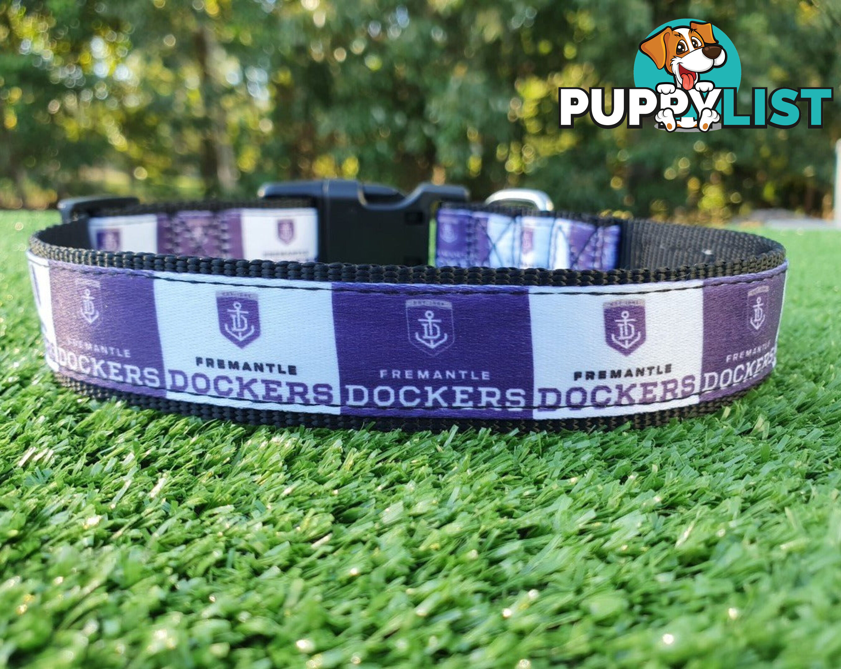 AFL Dog Collars, Footy - Aussie Rules - Moondidley Pets - MDPCOLAFLMFD