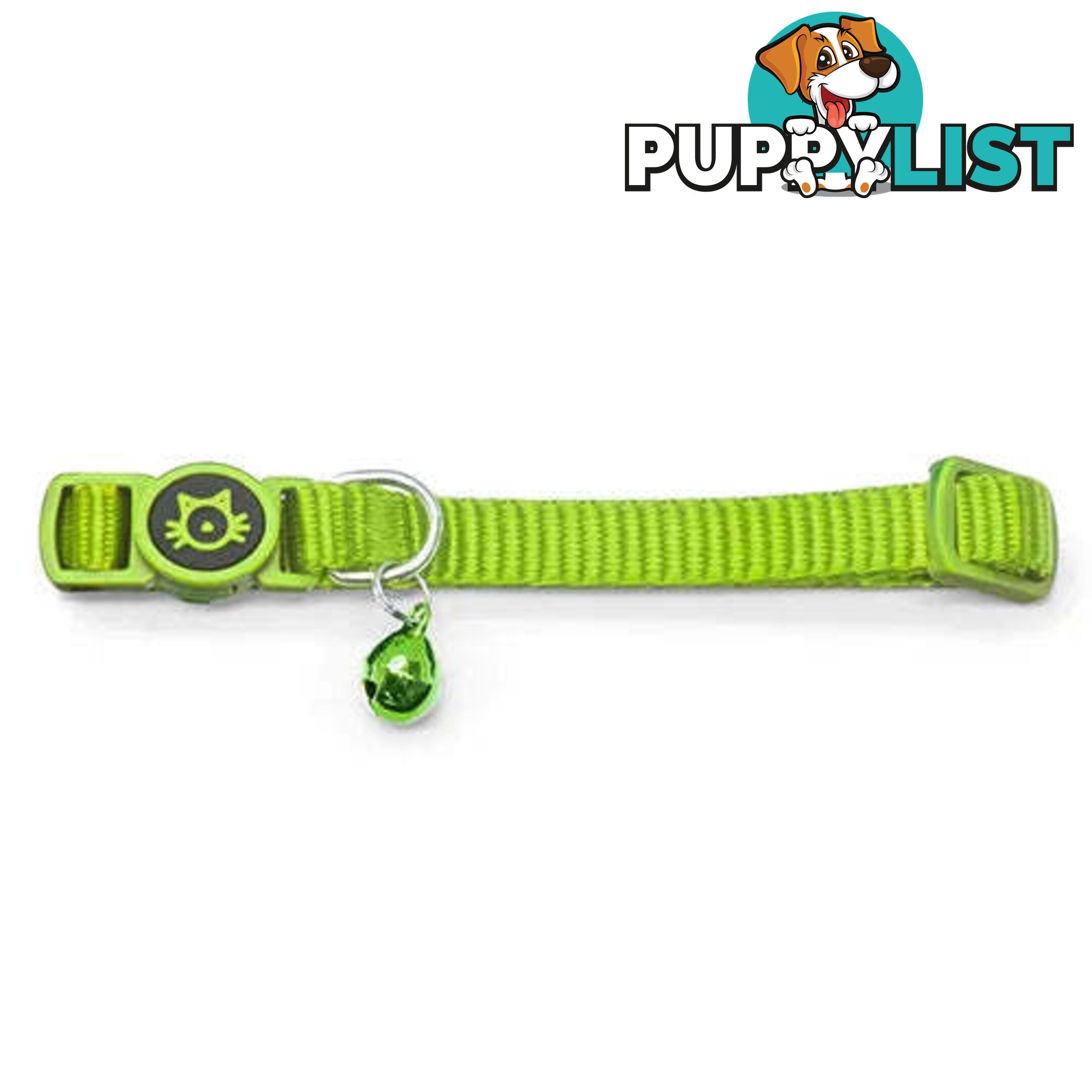 NYLON CAT COLLAR - BAINBRIDGE - BB-A7194-GRN