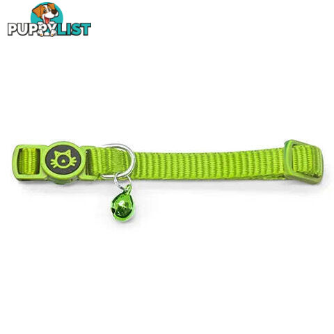 NYLON CAT COLLAR - BAINBRIDGE - BB-A7194-GRN