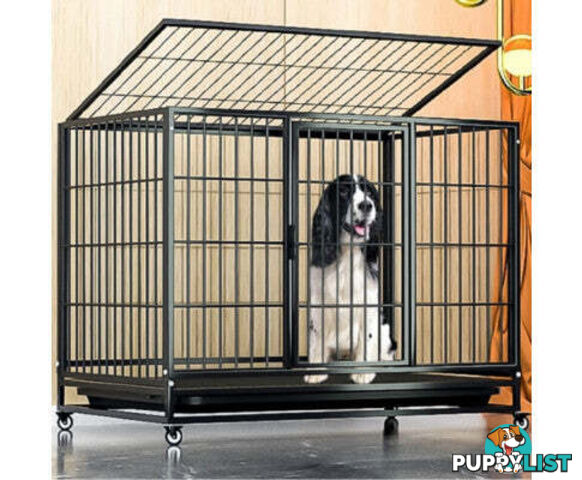 Floofi Dog Cage (with wheels) - V227-3331641032996