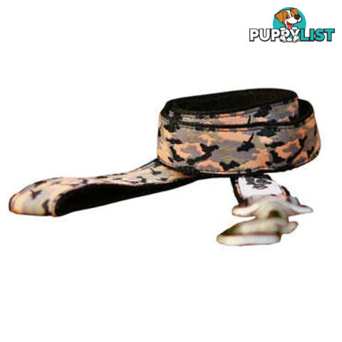 Camouflage Dog Lead / Dog Leash - Hand Made by The Bark Side - TBSLDCAMBLK251.5