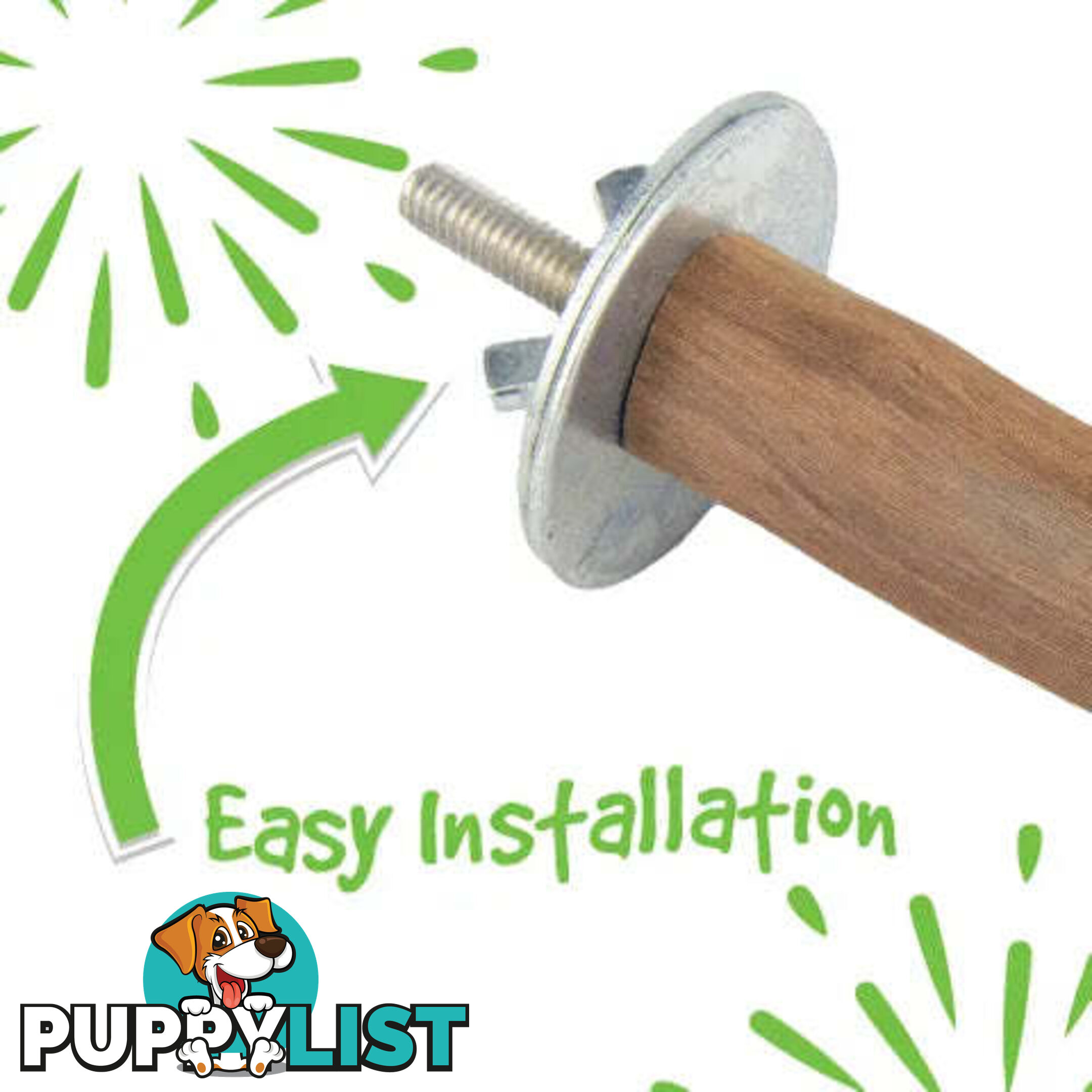BIRD TOY PERCH - NATURAL - BAINBRIDGE - BB-A8405